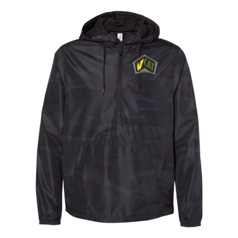 Greensboro Police | V Cat  | Lightweight Quarter-Zip Windbreaker Pullover Jacket