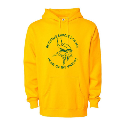 Rochelle Middle | Circle Design | Hooded Sweatshirt