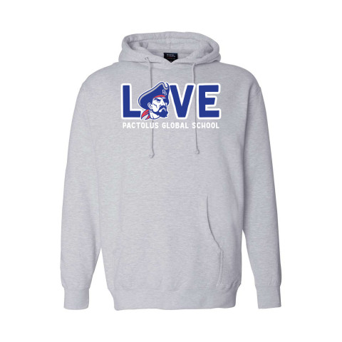Pactolus Global | Love Design | Hooded Sweatshirt