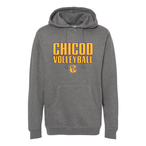 Chicod Volleyball | Cotton Hooded Sweatshirt | Multiple Colors