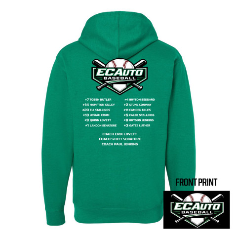 EC Auto | 2026 Roster | Cotton Hoodie | Sizes Whole Family