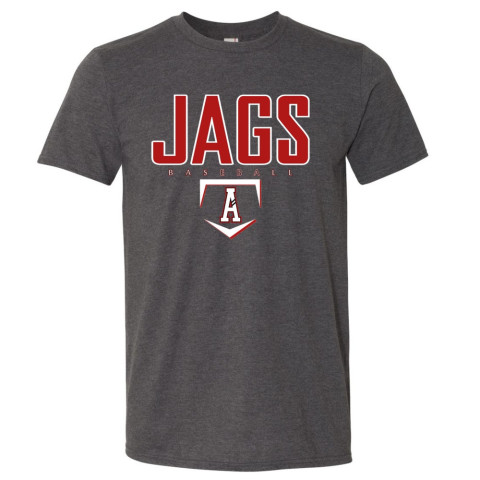 E B Aycock Baseball Cotton Tee | Jags Logo | Multiple Colors