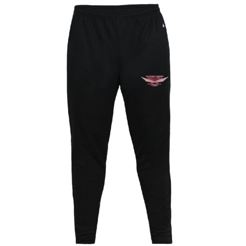 EB Aycock Track & Field Trainer Pants Joggers | Black