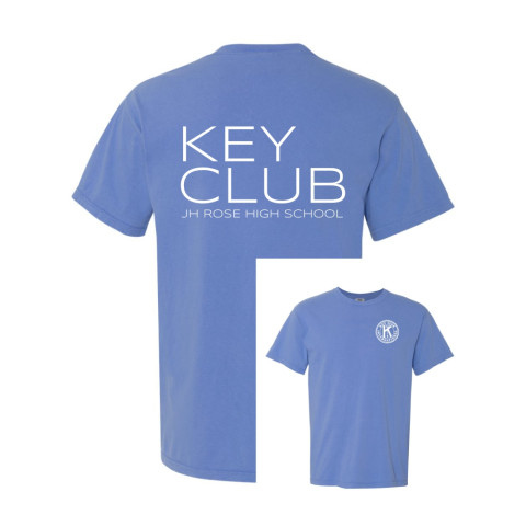 JH Rose Key Club | Short-Sleeve Comfort Colors