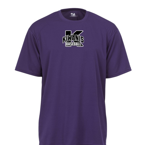 Kiwanis Basic Performance Tee | Small Logo Center