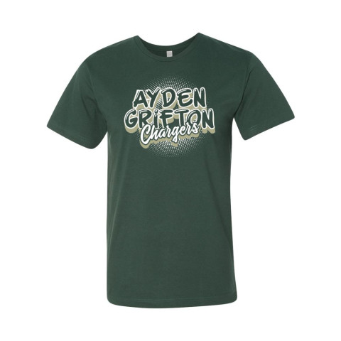 Ayden-Grifton HS | Halftone Design Logo | Short-Sleeve Tee