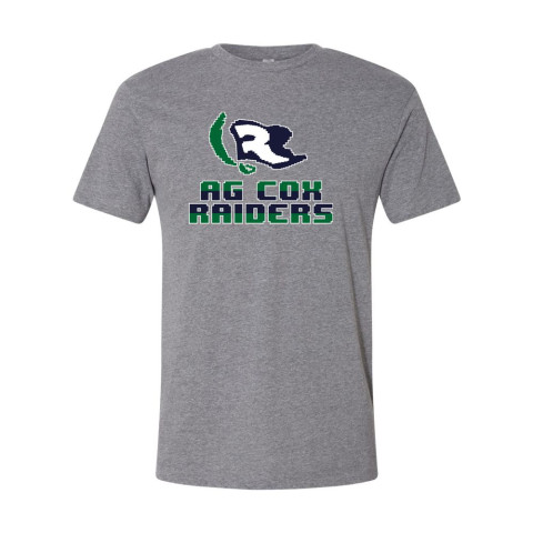 AG Cox Middle | Cotton T-Shirt | Pixel Flag