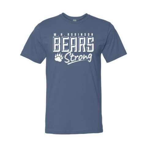 WH Robinson | Bear Strong | Cotton T-Shirt | Multiple Colors