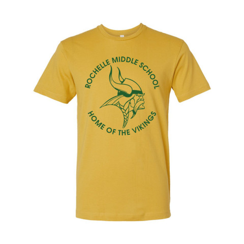 Rochelle Middle | Circle Design | Short-Sleeve Cotton Tee