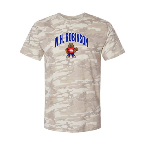 WH Robinson | Cartoon Bear | Cotton T-Shirt | Multiple Colors