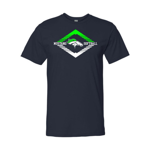 Hope Softball Cotton Tee | Diamond Design | Multiple Colors