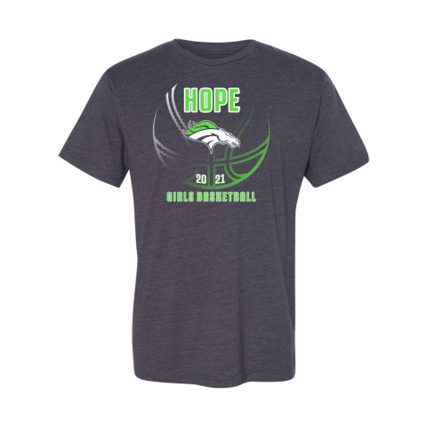 Hope Girls Basketball | Cotton Tee | Multiple Colors