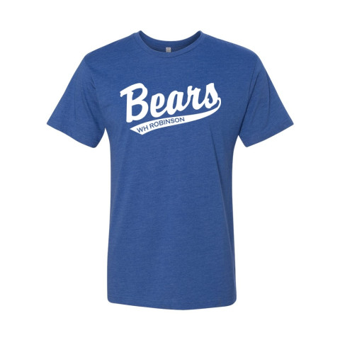 WH Robinson | Bears Script | Cotton T-Shirt | Multiple Colors