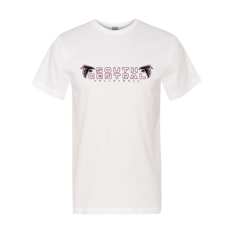 South Central Volleyball | Cotton Tee | SC Word Design | Multiple Colors