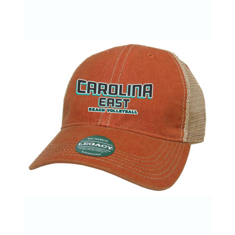Carolina East Beach Volleyball | Word Logo | LEGACY - Old Favorite Trucker Cap