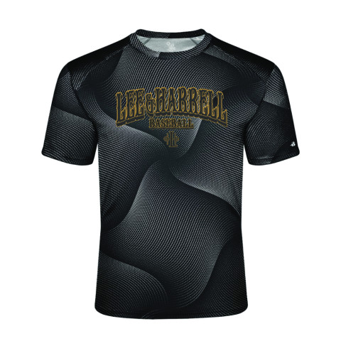 L&H Baseball | Word Arch Logo | Warp Tee