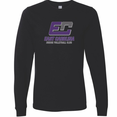 ECJVC Long-Sleeve Cotton T-Shirt | Full Color Logo