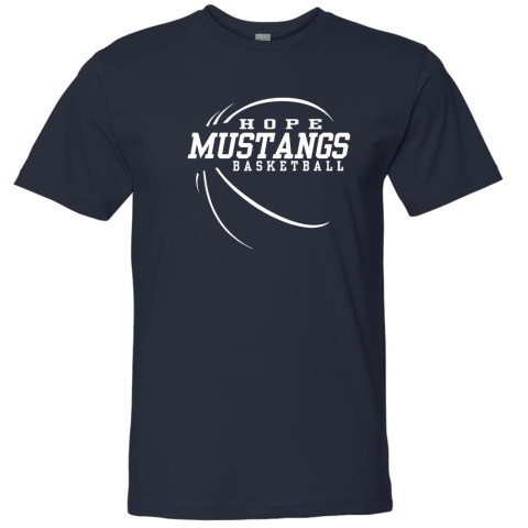 Hope Boys Basketball | Old School Logo | Cotton Tee | Multiple Colors