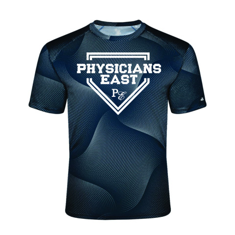 PE Baseball | Plate Logo | Warp Tee