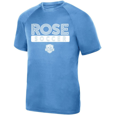 JH Rose Soccer Short-Sleeve Performance Tee | 3 Line Logo | Multiple Colors