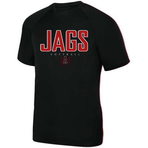 E B Aycock Softball Short-Sleeve Performance Tee | Jags Logo | Multiple Colors