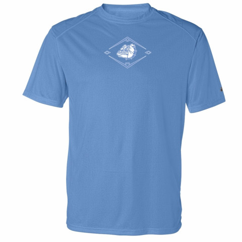 Eppes Baseball Short-Sleeve Performance Tee | Multiple Colors | Small Center Logo