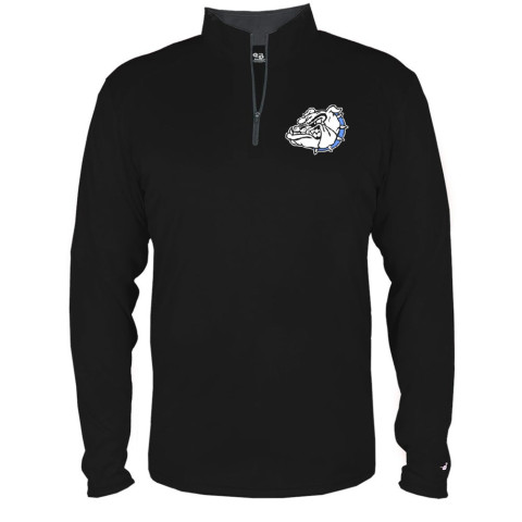 CM Eppes Bulldogs Performance 1/4 Zip | Bulldog