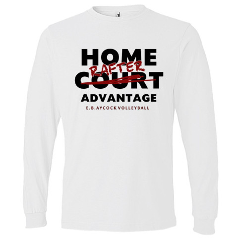 EB Aycock Volleyball Long-Sleeve Cotton Tee | Home Rafter | Multiple Colors