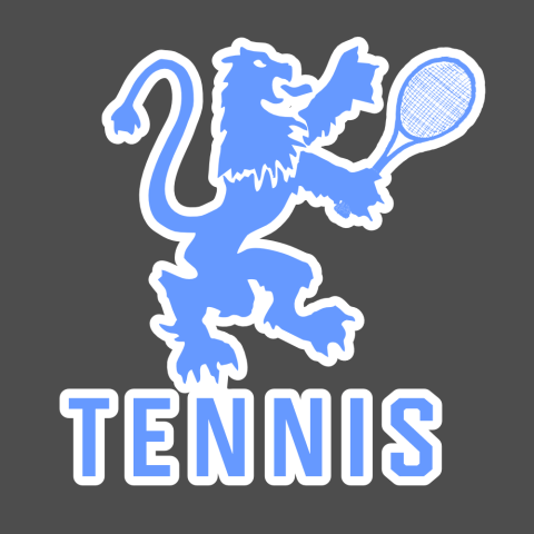 Rose Tennis Decal