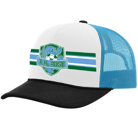 Rose Soccer Foam Trucker Hat