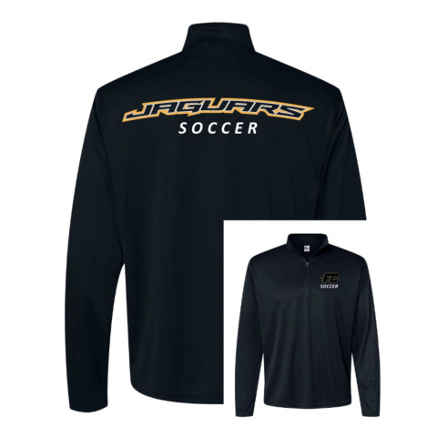 Farmville Central Soccer | Long-Sleeve 1/4 Zip Performance Tee 
