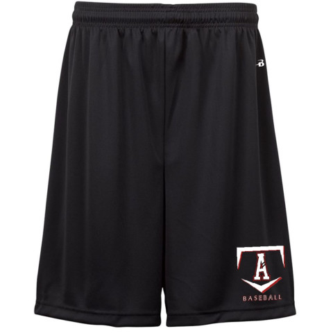 E B Aycock Badger Black Solid Shorts