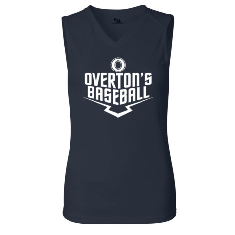 Overton's Ladies Sleeveless V-Neck Performance Tee