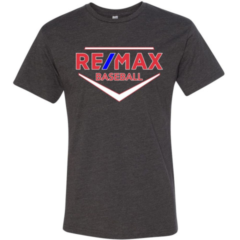 RE/MAX Baseball Cotton Tee | Multiple Colors | Large Logo