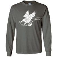 White Eagle | Long-Sleeve Cotton Tee | Multiple Colors