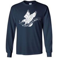 White Eagle | Long-Sleeve Cotton Tee | Multiple Colors