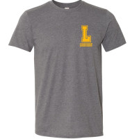 Lakeforest Heathered Tee | Collegiate L Logo | Multiple Colors