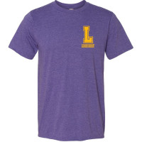 Lakeforest Heathered Tee | Collegiate L Logo | Multiple Colors