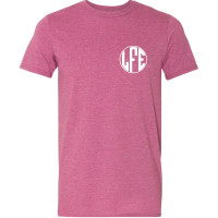 Lakeforest Heathered Tee | Monogram Logo | Multiple Colors