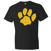 Sugg Bundy Elementary Cotton Tee | Distressed Paw Logo | Multiple Colors