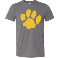 Sugg Bundy Elementary Cotton Tee | Distressed Paw Logo | Multiple Colors
