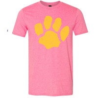 Sugg Bundy Elementary Cotton Tee | Distressed Paw Logo | Multiple Colors