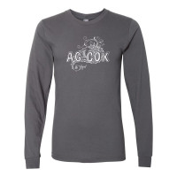 AG Cox Middle | Long-Sleeve Cotton Tee | Swirl Design
