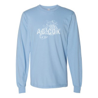 AG Cox Middle | Long-Sleeve Cotton Tee | Swirl Design