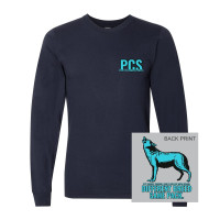 PCS ECHS | PCS Front/Back Print | Long-Sleeve Tee | Multiple Colors