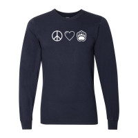 WH Robinson Elementary School Long-Sleeve Tee | Peace, Love, Bears