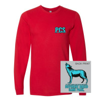 PCS ECHS | PCS Front/Back Print | Long-Sleeve Tee | Multiple Colors