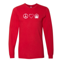 WH Robinson Elementary School Long-Sleeve Tee | Peace, Love, Bears