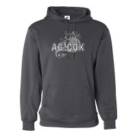 AG Cox Middle | Performance Fleece Hoodie | Swirl Design