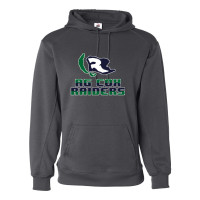 AG Cox Middle | Performance Fleece Hoodie | Pixel Flag Design